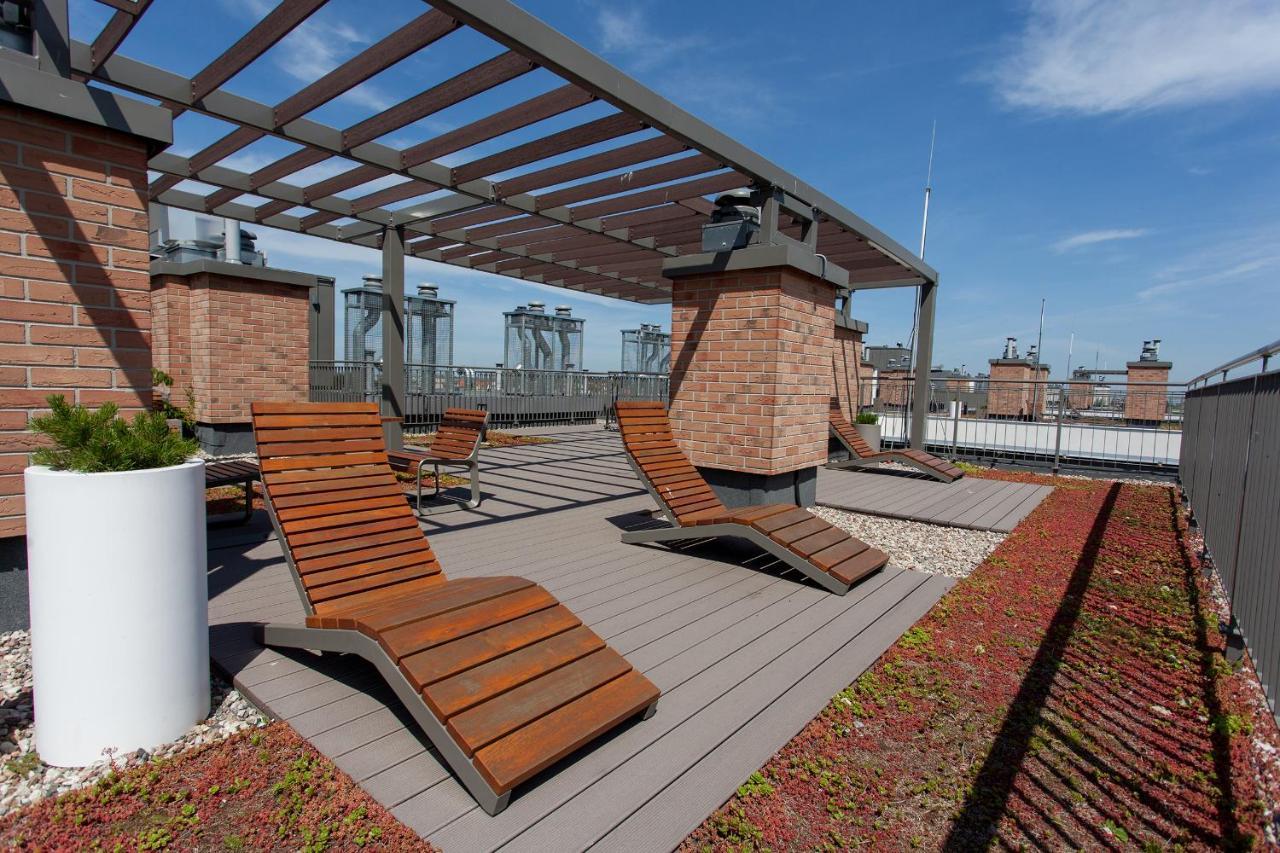 Gdansk, Dlugie Ogrody 18 - Rooftop Terrace, Parking Extérieur photo